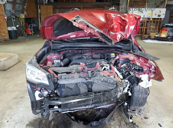 JF2SJABC2HH549443 2017 SUBARU FORESTER Burgundy წინა ხედი