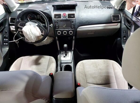 JF2SJABC2HH549443 2017 SUBARU FORESTER Burgundy წინა პანელის ხედი