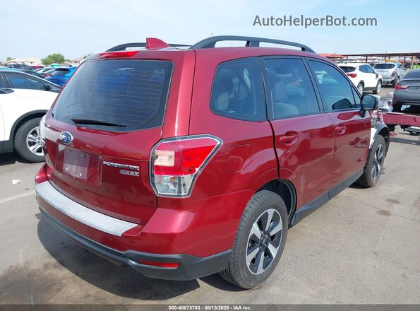 JF2SJABC2HH557753 2017 SUBARU FORESTER Red Հետևի աջ