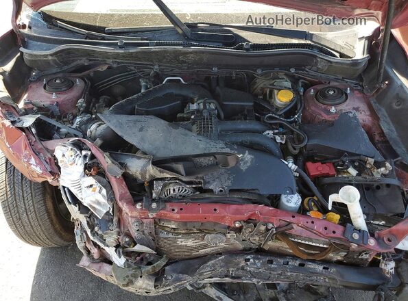 JF2SJABC2HH590154 2017 SUBARU FORESTER Красный Вид подкапотного пространства