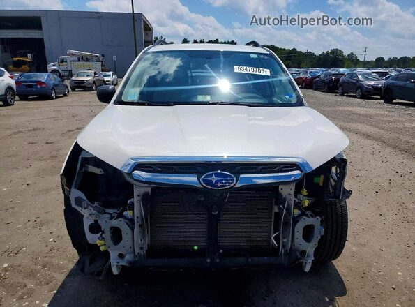 JF2SJABC2JH417174 2018 SUBARU FORESTER White Vista frontal