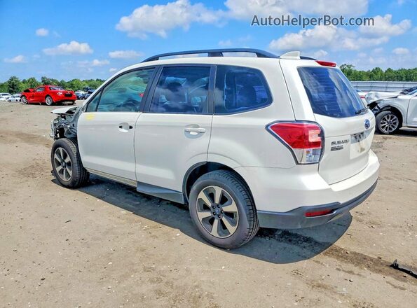 JF2SJABC2JH417174 2018 SUBARU FORESTER White Trasero izquierdo