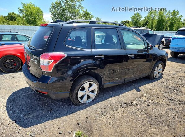 JF2SJABC3GH520774 2016 SUBARU FORESTER Black Задня права чверть