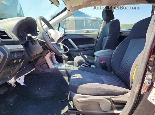 JF2SJABC3GH520774 2016 SUBARU FORESTER Black Вид салону спереду