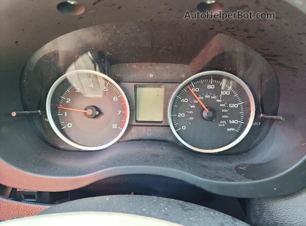 JF2SJABC3GH520774 2016 SUBARU FORESTER Black Вид щитка приладів
