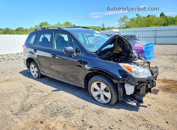 JF2SJABC3GH520774 2016 SUBARU FORESTER Black Передня права чверть