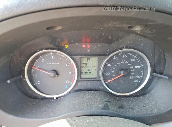 JF2SJABC3HH456155 2017 SUBARU FORESTER Blue Вид щитка приладів