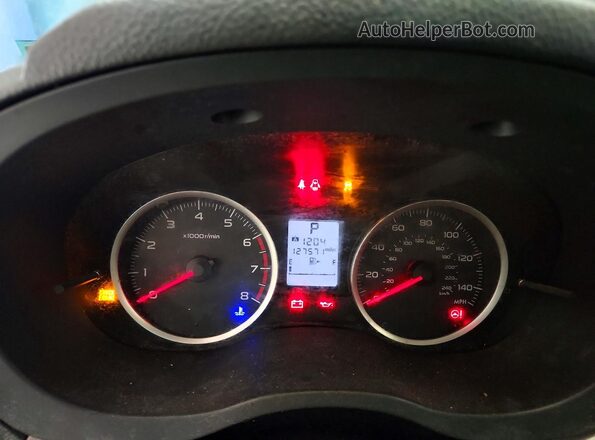 JF2SJABC3HH539276 2017 SUBARU FORESTER Silver Вид щитка приладів
