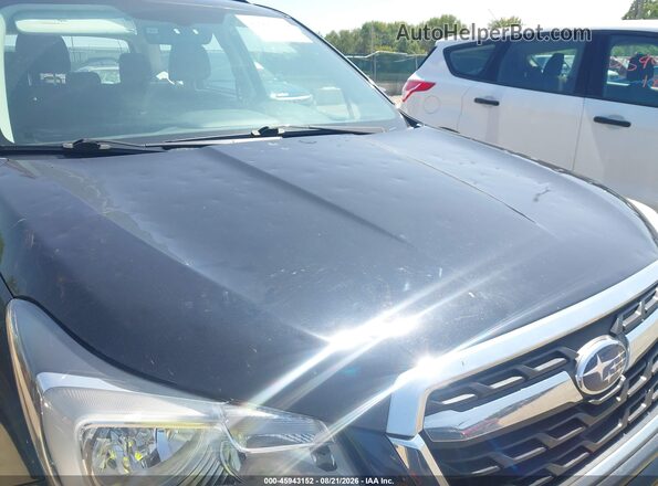 JF2SJABC3JH413537 2018 SUBARU FORESTER Black Դիմացի տեսք