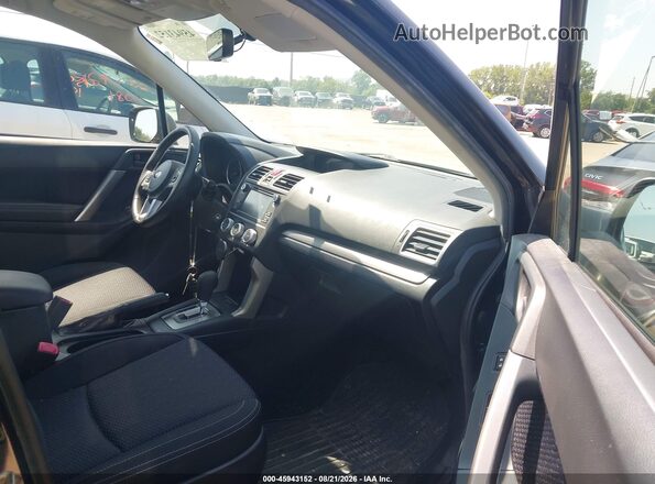 JF2SJABC3JH413537 2018 SUBARU FORESTER Black Սալոնի դիմացի տեսք