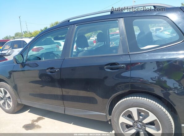 JF2SJABC3JH413537 2018 SUBARU FORESTER Black Սալոնի 360 աստիճան տեսք