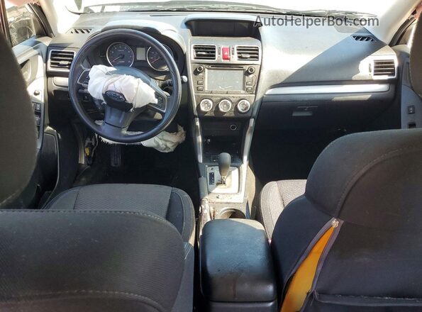 JF2SJABC4GH429173 2016 SUBARU FORESTER Tan Vista del salpicadero
