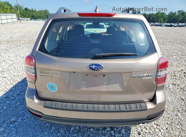 JF2SJABC4GH429173 2016 SUBARU FORESTER Tan Vista trasera