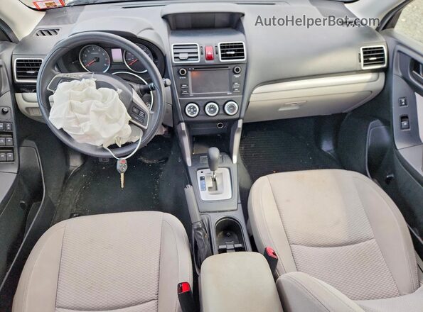 JF2SJABC4GH430176 2016 SUBARU FORESTER Silver Vista del salpicadero