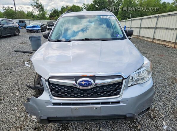 JF2SJABC4GH430176 2016 SUBARU FORESTER Silver Vista frontal