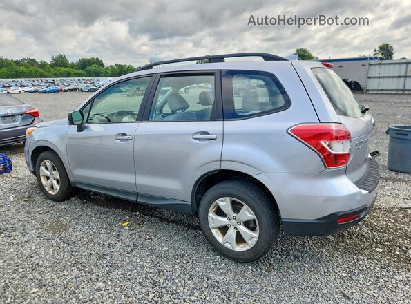 JF2SJABC4GH430176 2016 SUBARU FORESTER Silver Trasero izquierdo