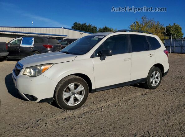 JF2SJABC4GH434714 2016 SUBARU FORESTER White Հետևի ձախ