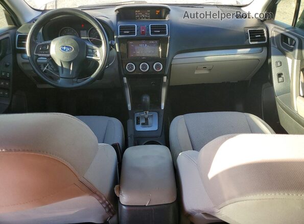 JF2SJABC4GH434714 2016 SUBARU FORESTER White Սարքավորումների վահանակի տեսք