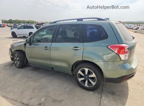 JF2SJABC4JH499781 2018 SUBARU FORESTER Зеленый Задняя левая четверть