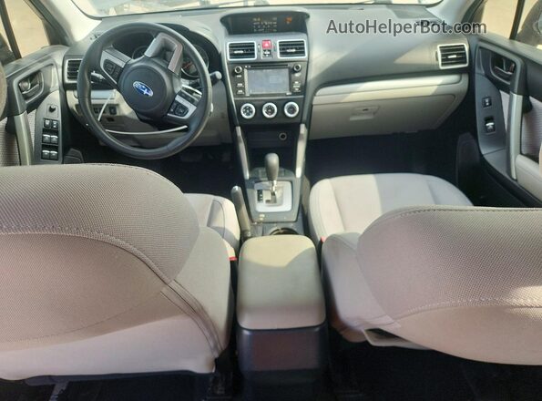 JF2SJABC4JH499781 2018 SUBARU FORESTER Зеленый Вид панели приборов