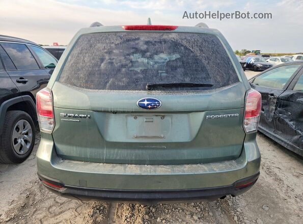 JF2SJABC4JH499781 2018 SUBARU FORESTER Зеленый Вид сзади