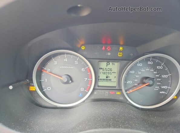 JF2SJABC5GH526317 2016 SUBARU FORESTER Silver Widok zestawu wskaźników