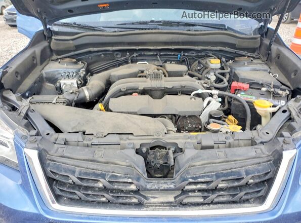 JF2SJABC5JH469219 2018 SUBARU FORESTER Blue Սալոնի հետևի տեսք