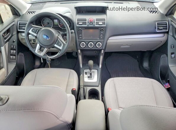 JF2SJABC5JH469219 2018 SUBARU FORESTER Blue Առջևի վահանակի տեսք