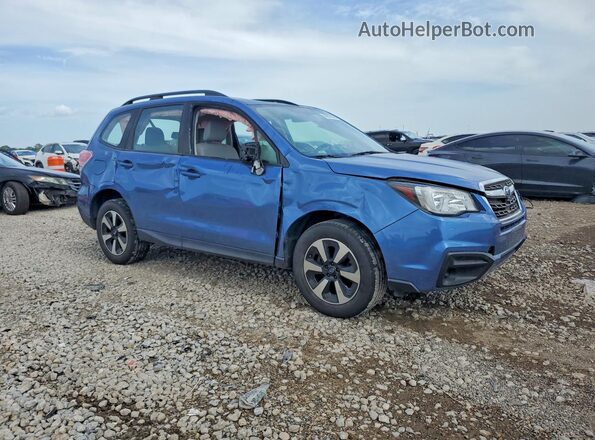 JF2SJABC5JH469219 2018 SUBARU FORESTER Blue Առջևի աջ