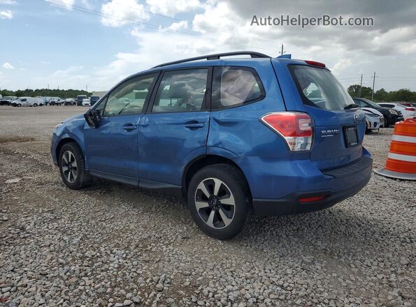 JF2SJABC5JH469219 2018 SUBARU FORESTER Blue Հետևի ձախ