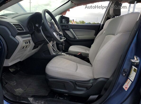JF2SJABC5JH469219 2018 SUBARU FORESTER Blue Սալոնի դիմացի տեսք