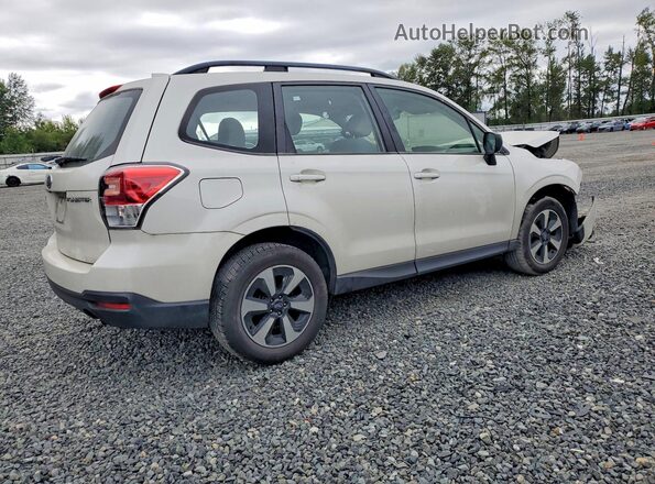 JF2SJABC5JH535090 2018 SUBARU FORESTER White Tył prawy