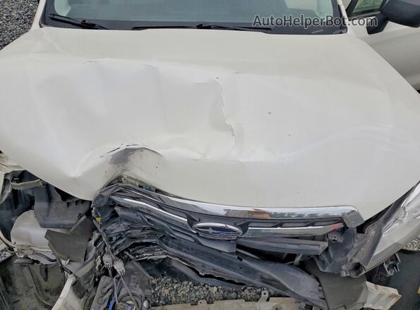 JF2SJABC5JH535090 2018 SUBARU FORESTER White Widok komory silnika