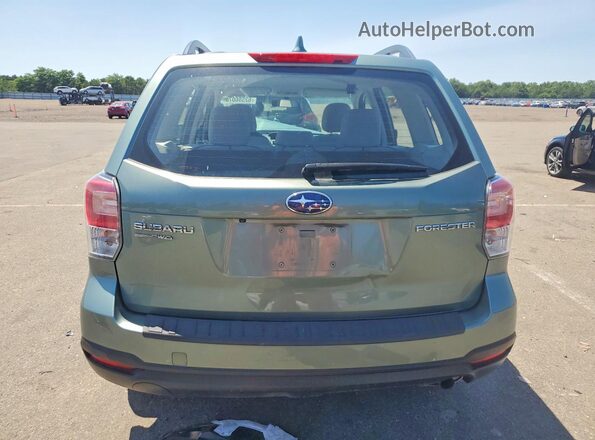 JF2SJABC5JH606109 2018 SUBARU FORESTER Green უკანა ხედი
