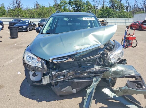 JF2SJABC5JH606109 2018 SUBARU FORESTER Green წინა ხედი