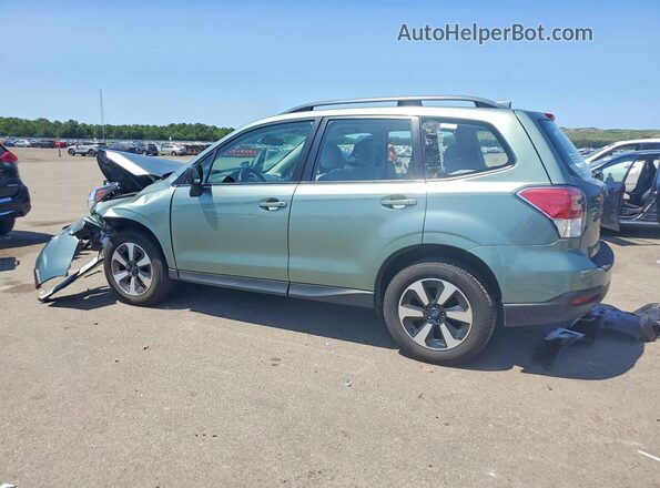 JF2SJABC5JH606109 2018 SUBARU FORESTER Green უკანა მარცხენა