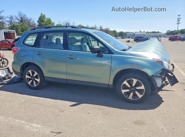 JF2SJABC5JH606109 2018 SUBARU FORESTER Green წინა მარჯვენა