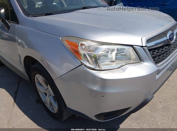 JF2SJABC6GH421057 2016 SUBARU FORESTER Silver Вид спереду