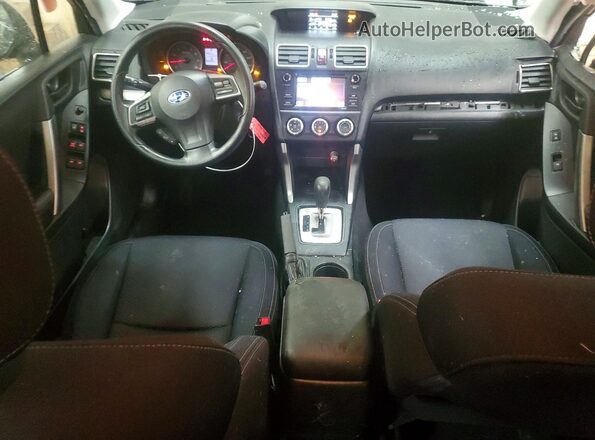 JF2SJABC6GH493991 2016 SUBARU FORESTER Black წინა პანელის ხედი