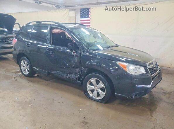 JF2SJABC6GH493991 2016 SUBARU FORESTER Black წინა მარჯვენა