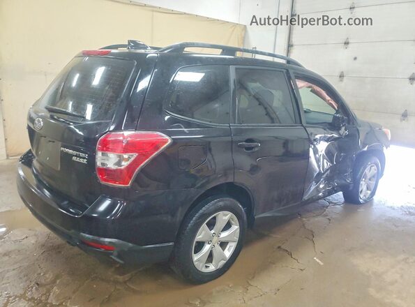 JF2SJABC6GH493991 2016 SUBARU FORESTER Black უკანა მარჯვენა