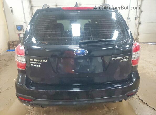 JF2SJABC6GH493991 2016 SUBARU FORESTER Black უკანა ხედი