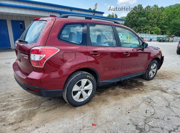 JF2SJABC6GH513964 2016 SUBARU FORESTER Red Trasero derecho