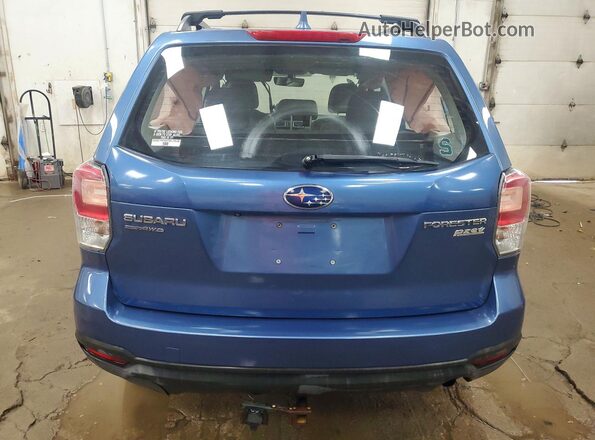 JF2SJABC6HH492356 2017 SUBARU FORESTER Blue Հետևի տեսք
