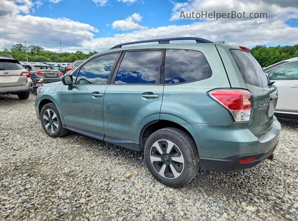 JF2SJABC6HH543368 2017 SUBARU FORESTER Green უკანა მარცხენა