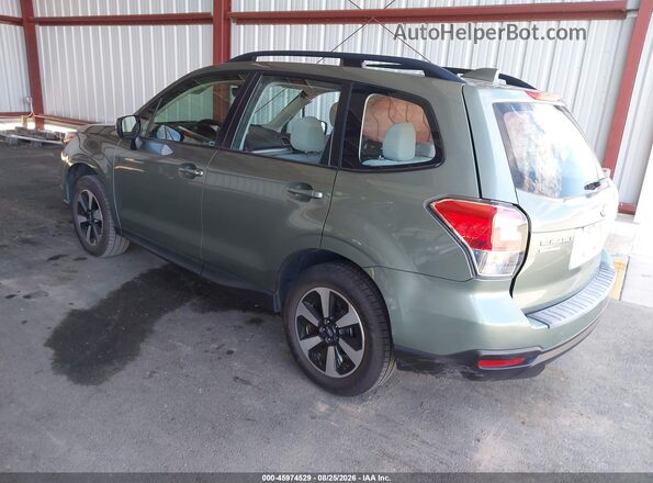 JF2SJABC6JH489303 2018 SUBARU FORESTER Green უკანა მარცხენა