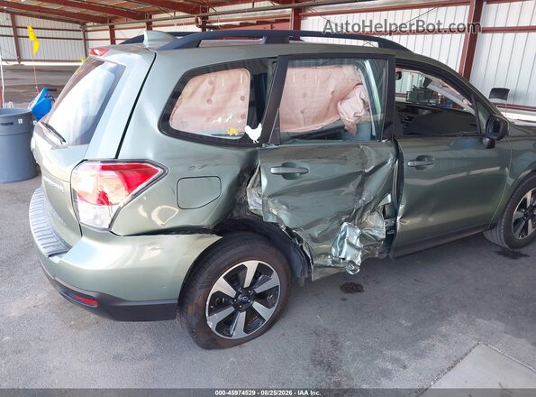 JF2SJABC6JH489303 2018 SUBARU FORESTER Green წინა ხედი