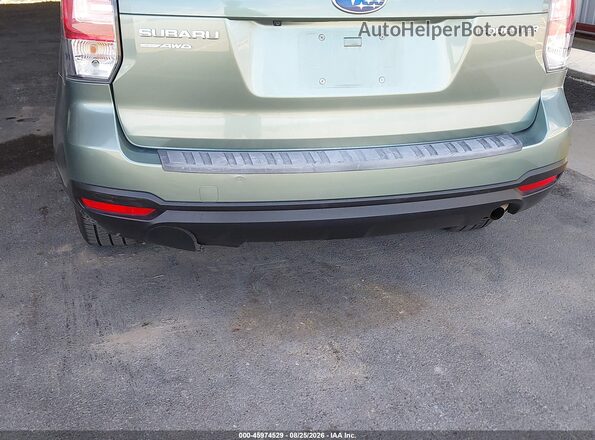 JF2SJABC6JH489303 2018 SUBARU FORESTER Green 