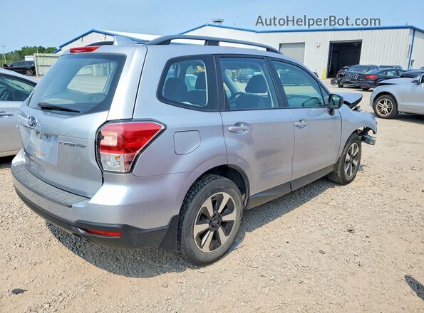 JF2SJABC6JH516015 2018 SUBARU FORESTER Silver Rear right
