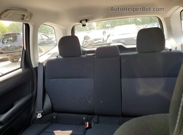 JF2SJABC6JH516015 2018 SUBARU FORESTER Silver Rear seats view